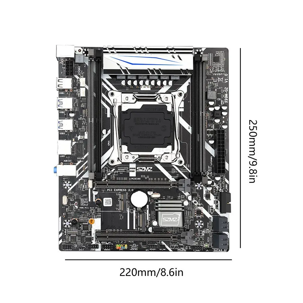 

X99M-G2 Motherboard Set With E5 2620V3 Processor Support PCIE 16X USB 3.0 SATA And DDR4 Memory
