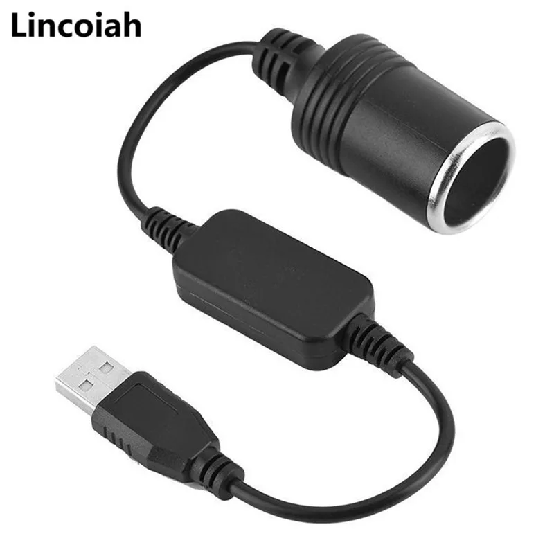 Новинка 5 в 2 А USB штекер на 12 В адаптер кабеля для видеорегистратора автомобильное