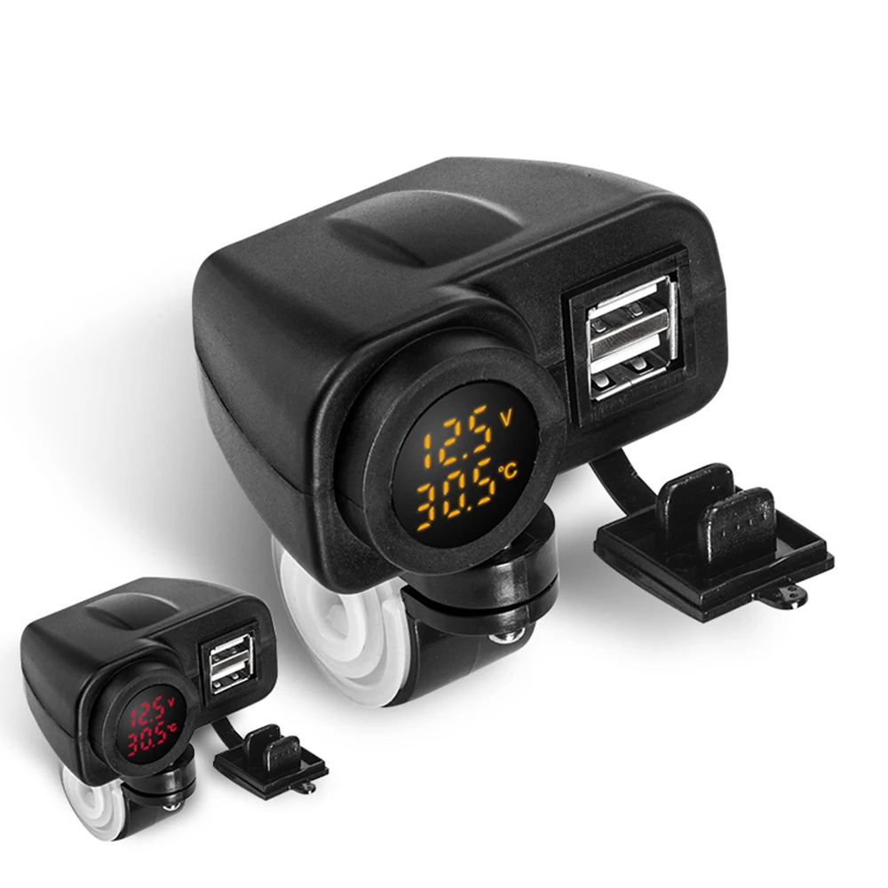 Мотоциклы Зарядное устройство быстрое зарядное с двумя портами USB