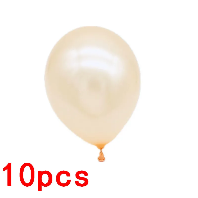 10 шт. 18 дюймов звезда розового золота сердце Globos металлик Цвет Infatable фольги воздушный шар для вечеринки День рождения Свадебные украшения вечерние - Цвет: Champagne gold