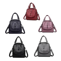 women backpack purse pu leather backpack female school bag large capacity travel bag cute backpack backpack purse
