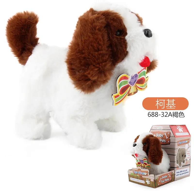 

Electronic Pets Sound Control Robot Dogs Bark Stand Walk Interactive Electronic Dog Electronic Pets Toys for Baby Kids Gifts