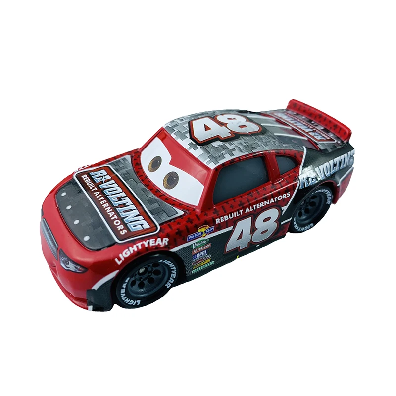 Disney Pixar Racing King Рамирез Hicks Lightning McQueen 84 металлическая Игрушечная машина 1:55 disney cars
