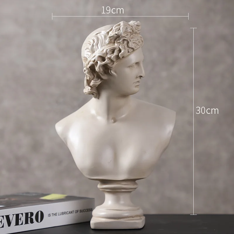 

New Nordic Art Supplies Retro Figure Statue Sketch Model Ornaments Home Study Living Room Decorations Painting Props Craft Gifts