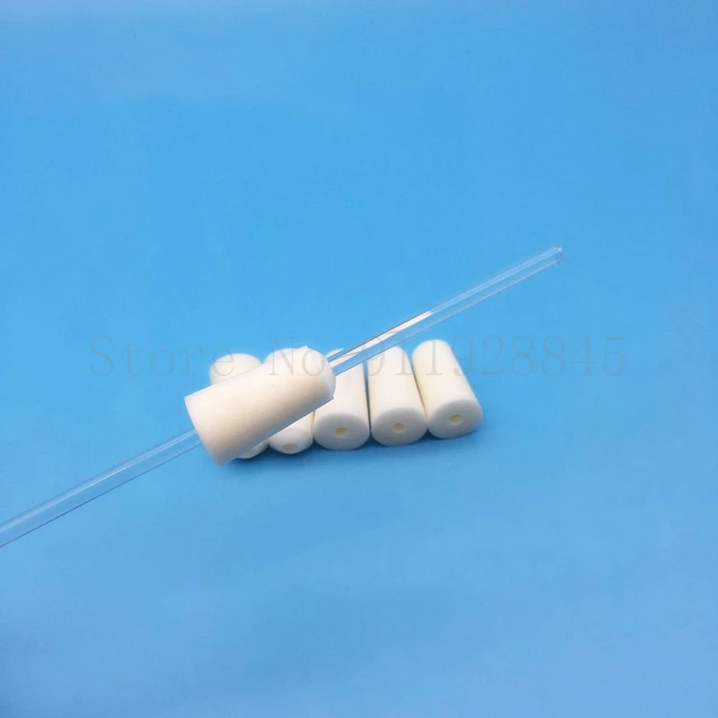 20 шт. Силиконовая пробка для лаборатории тестовая трубка полый штекер впускной