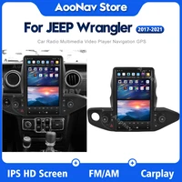 car radio with android screen 2 din for jeep wrangler 2018 2019 2020 2021 coche automotive sound for car