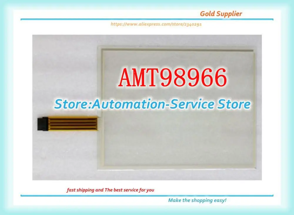 Новая стеклянная панель сенсорного экрана для AMT98966 AMT98966