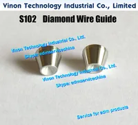 d=0.16mm Diamond Dies Guide S102 3080240 edm Upper Dies B for AWT 0.16mm 0200137 for AQ,A,EPOC series wire-cut edm machine