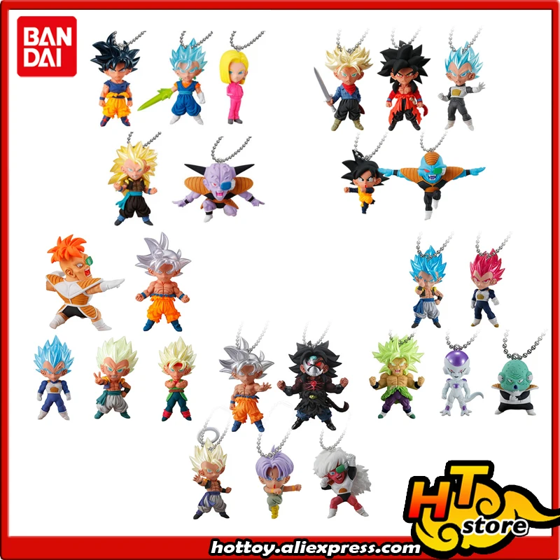 BANDAI Gashapon игрушечные фигурки из ПВХ udm burst-Ginyu Goku Bardock Recoom Broly Gogeta Vegeta Freeza gourd "Dragon Ball SUPER"