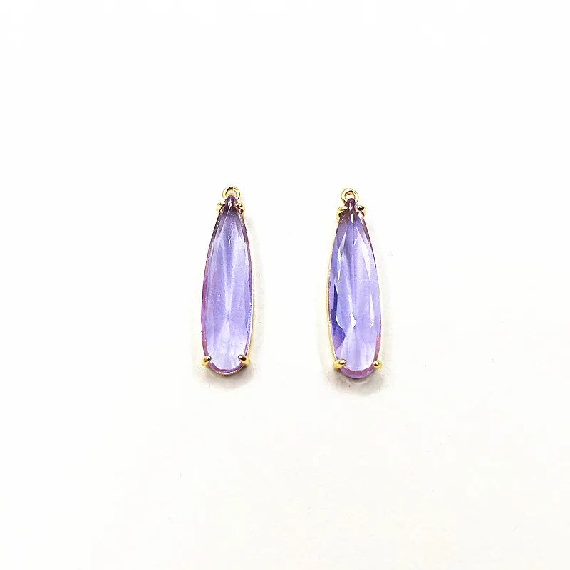 Новое поступление! 33x9 мм 30 шт. медь с кристаллами капли очарование/разъемы для