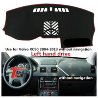 taijs factory classic casual polyester fibre car dashboard cover for volvo xc90 2004 05 06 13 without navigation left hand drive