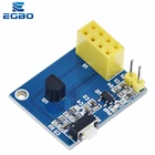 1 шт. ESP8266 ESP-01 ESP-01S DS18B20 Температура влажности Сенсор модуль esp8266 Wi-Fi NodeMCU умный дом IOT DIY Kit