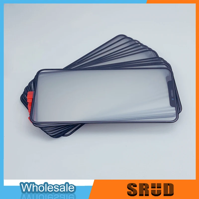 10PCS Laminated OCA Outer Glass for iPhone 13 Mini Pro Max 12 Mini Pro Max 11 Pro Max X XS MAX XR LCD Touch Panel Lens Replace