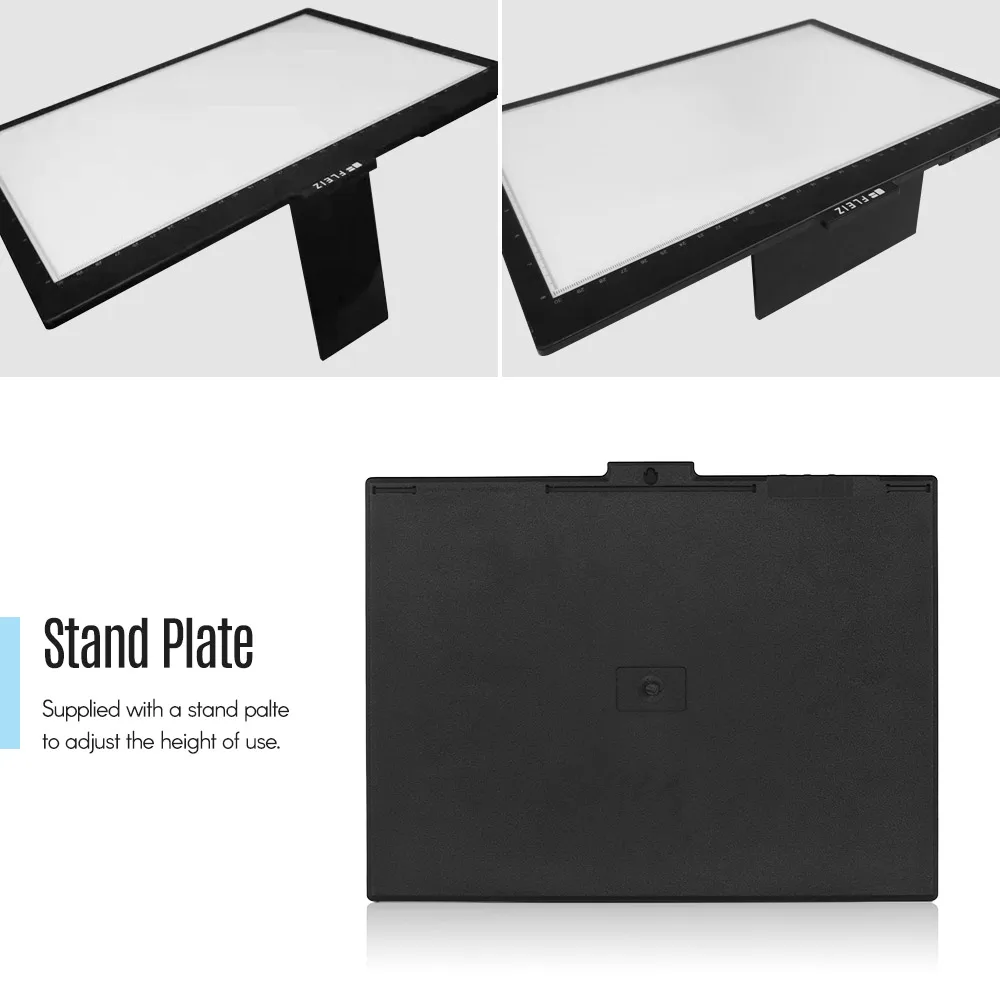 A4 светодиодный световой короб Tracer со шкалой USB Powered трассировочный свет Pad 10 уровень и бесступенчатая регулировка яркости с подставкой USB кабель