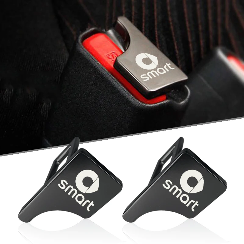 

Car Safety Buckle Clip Seat Belt Plug Alarm Canceler For smart fortwo 451 450 452 453 454 Cabrio Crossblade EQ Forfour coupe