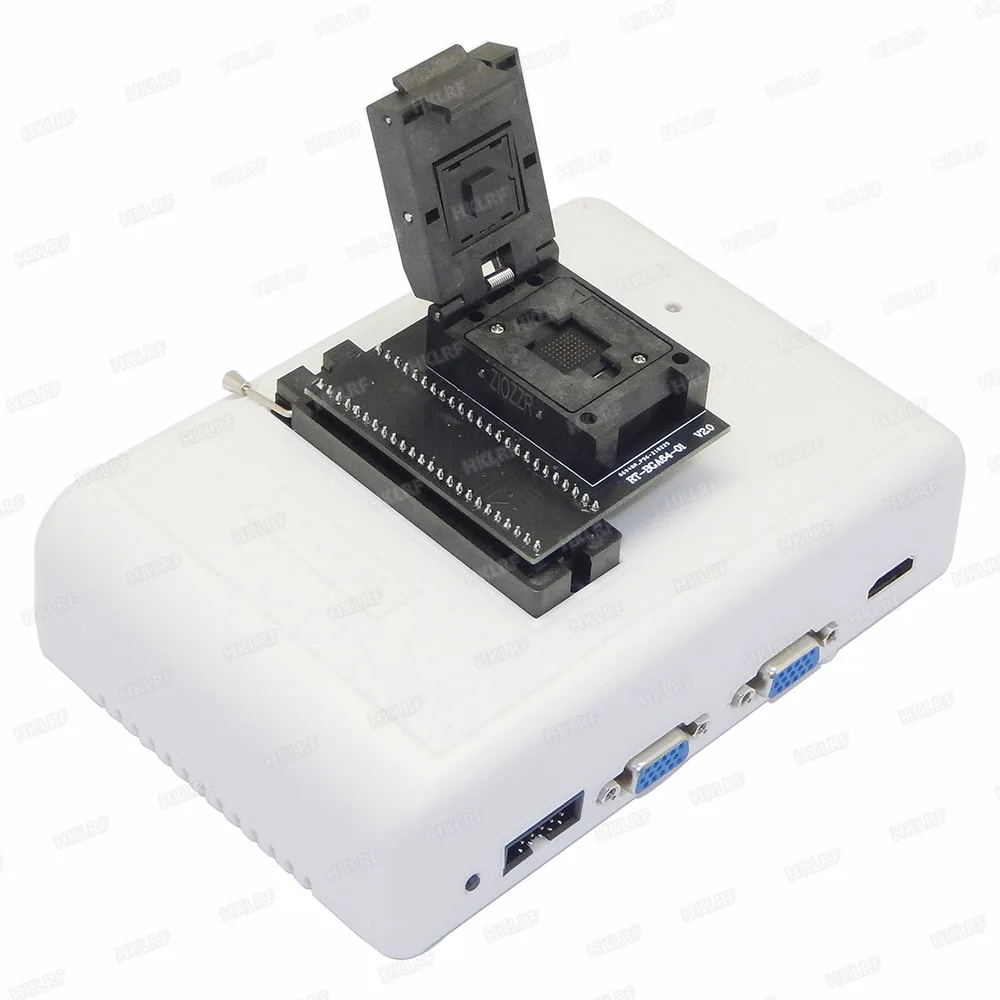 Адаптер V2.0 BGA64 для программатора RT809H гнездо RT-BGA64-1 1 0 мм адаптер 11*13 | Электронные