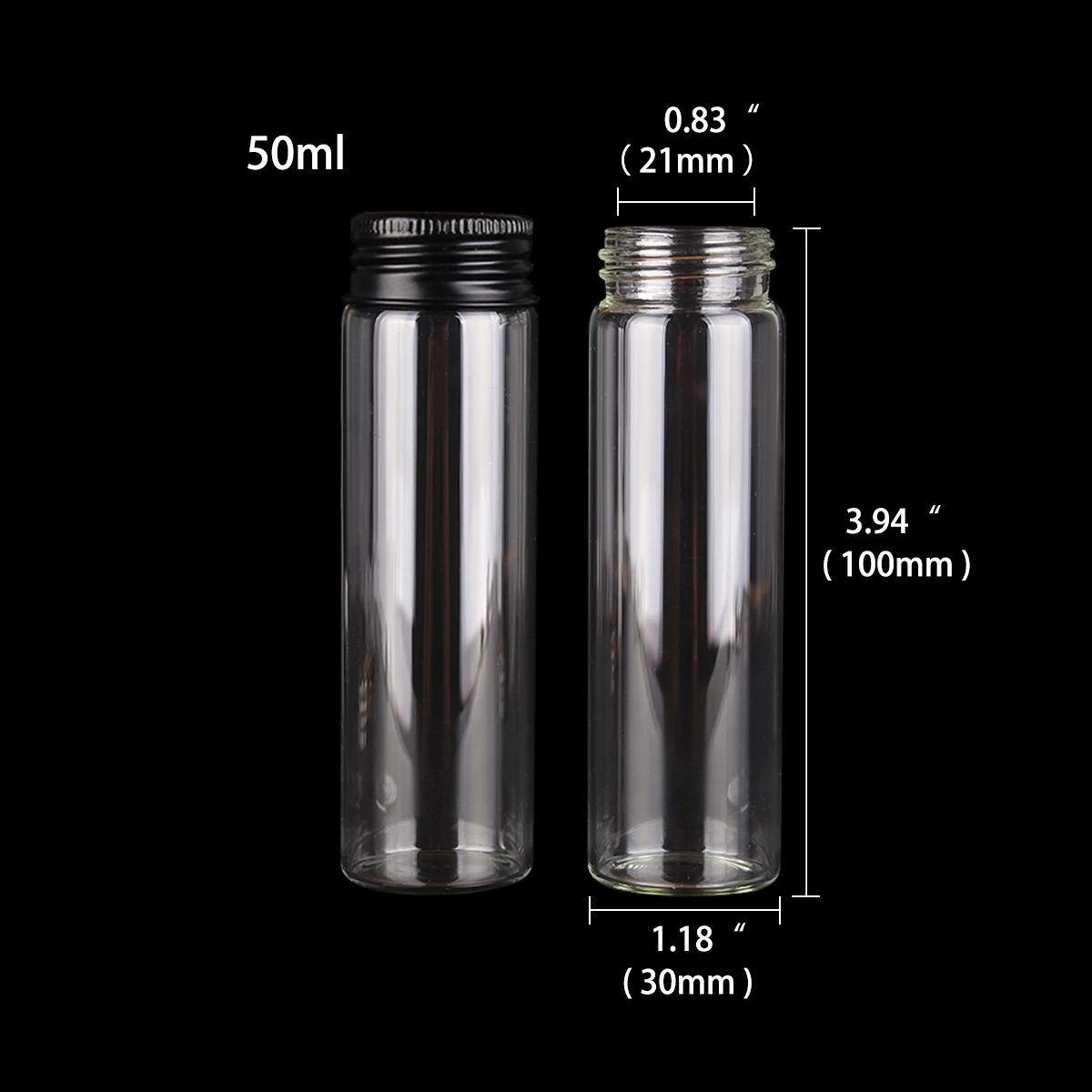 

Стеклянные бутылочки для специй Vails 12 шт., разные объемы