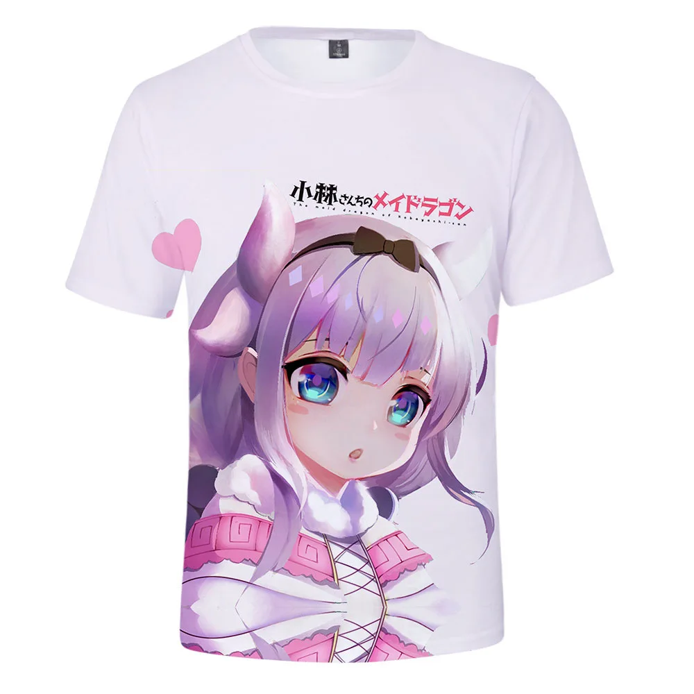 Футболка женская/мужская с 3D-принтом дракона косплей-костюм горничной из