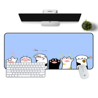 gujiaduo kawaii mouse pad cute cat claw laptop keyboard carpet mats gamer gaming accessories csgo anime mouse pad gaming desk