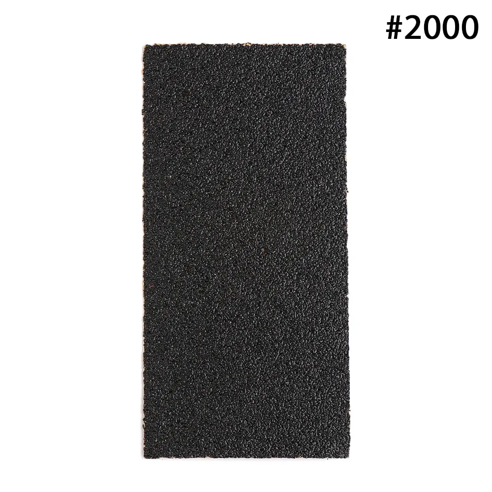 Grit 2000 5pcs Высококачественная Песочная бумага водонепроницаемая абразивная бумага силиконовый шлифовальный инструмент для полировки абразивные инструменты авто инструменты и принадлежности 5 листов - Цвет: Grit 2000 5pcs