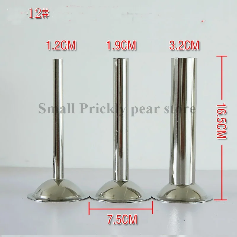 

12# Sausage Stuffer Stuffing Tube Hose Pipe Funnel Stainless Steel Enemator Nozzles Tool Meat Grinder Kitchen Appliances Home