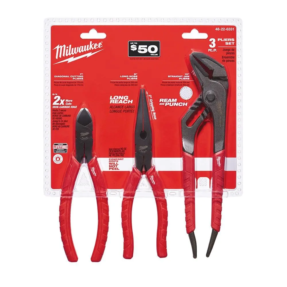 

Pliers Set Alloy Stl 3pkmetal sign