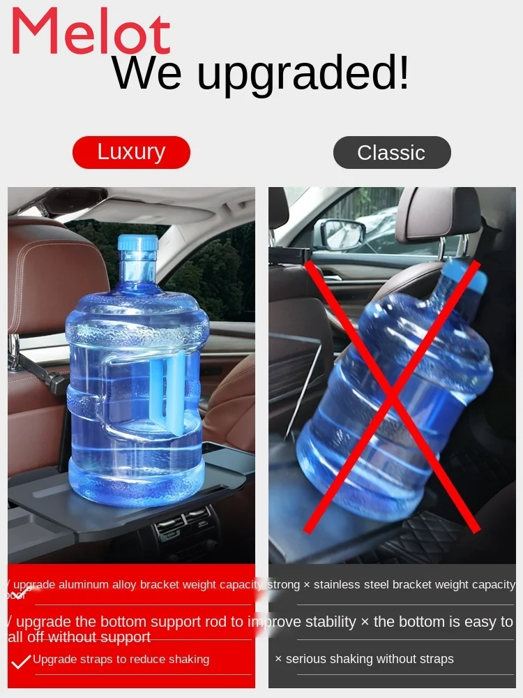 

Small Table Board for Car Rear Car Dining Table Folding Table Dining Table Rear Seat Table Computer Brackets Notebook Bracket