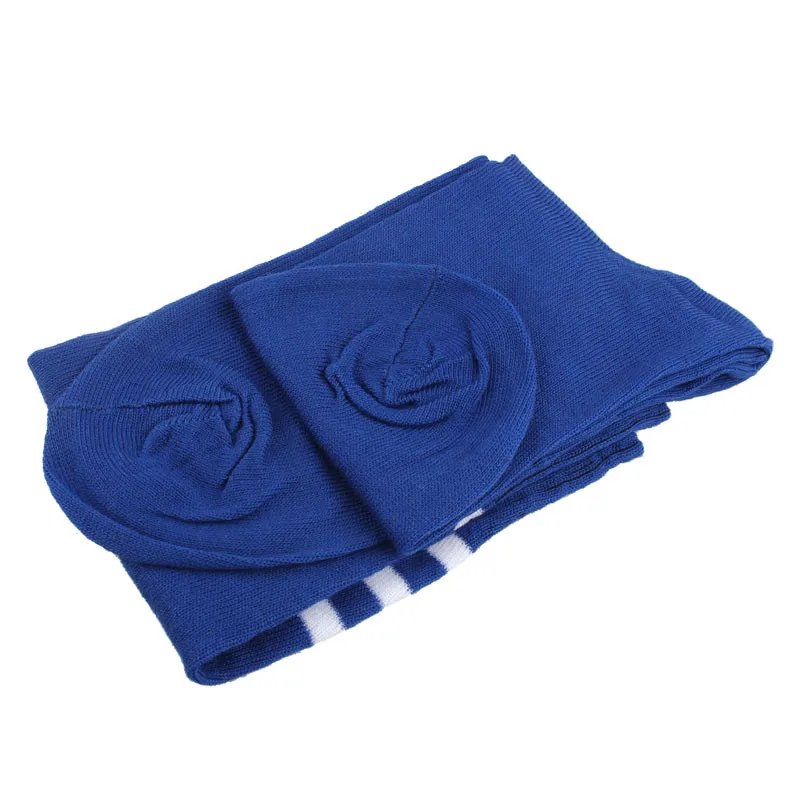 1 пара хлопковые носки для футболистов высокого качества Профессиональные