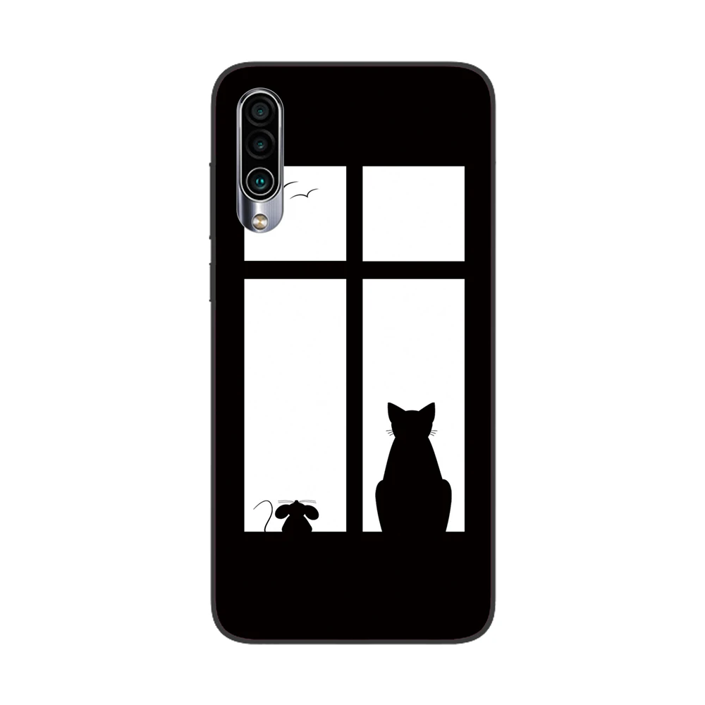 21 Силиконовый чехол GUCOON для Meizu 16Xs 6,2 дюймов, Мягкий защитный чехол из ТПУ для задней панели телефона, чехол-бампер с изображением волка розы - Цвет: 21