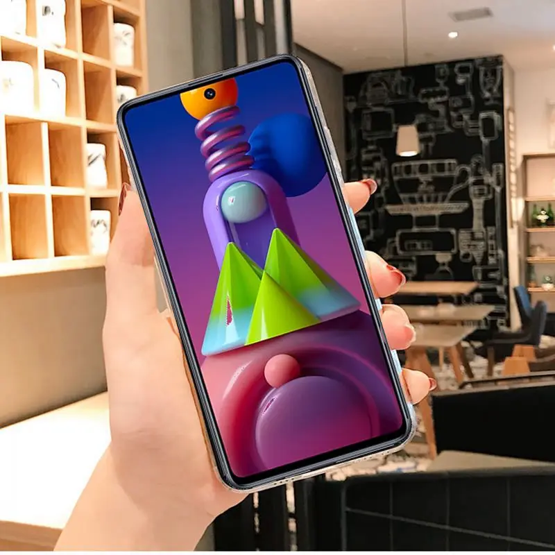 Роскошный блестящий чехол для телефона Samsung Galaxy M51 M 51 515 M515 M515F мягкие силиконовые