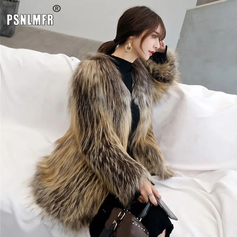 Куртка женская трикотажная с натуральным лисьим мехом | Женская одежда