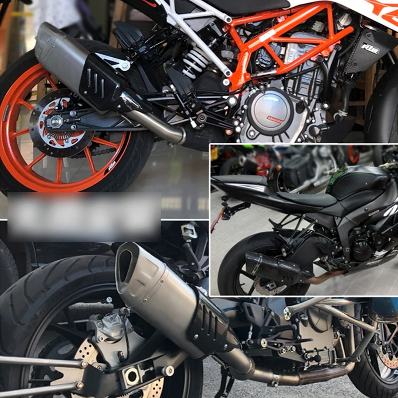 

Декоративная крышка выхлопной трубы мотоцикла, противоожоговая крышка AR AK SC из углеродного волокна, противоожоговая крышка