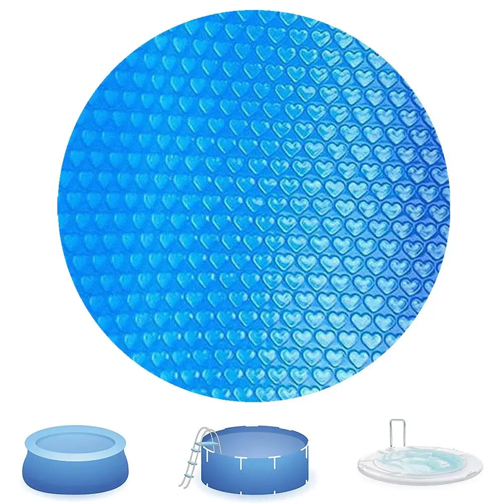 Солнечный плавательный бассейн крышка пузырчатая пленка покрытие для бассейна в