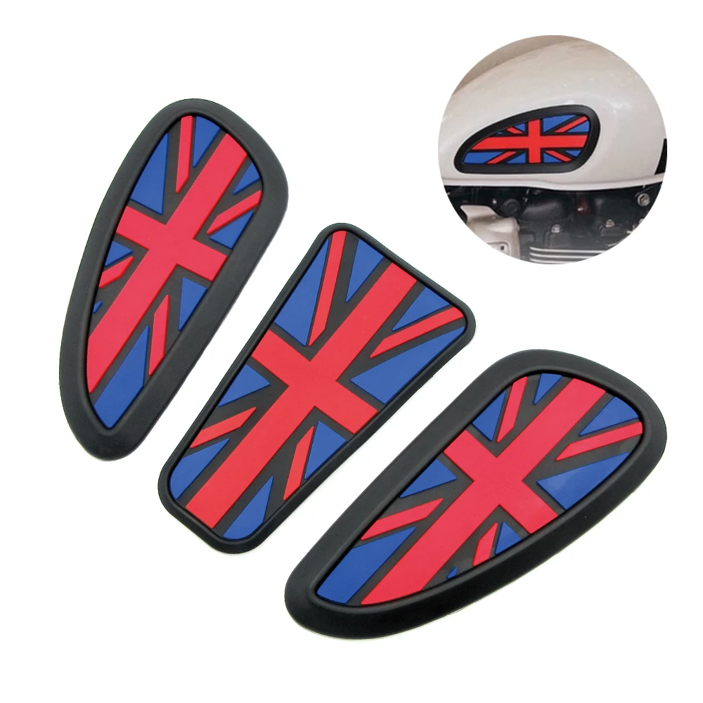 Новый Ретро Мотоцикл Cafe Racer газовый топливный бак 3D резиновая наклейка протектор