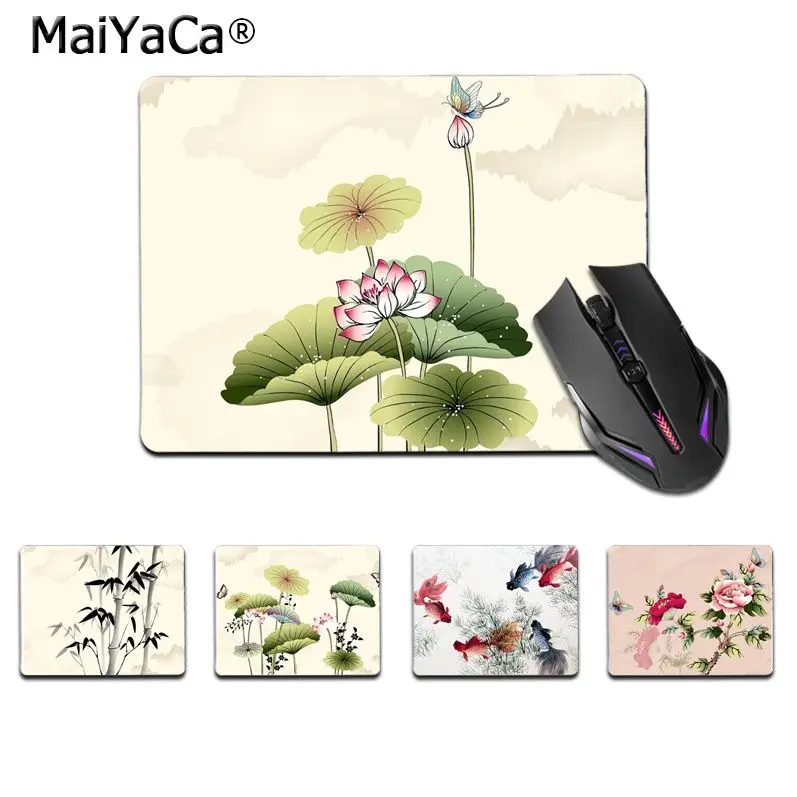 

Maiyaca Top Quality Chinese style Ink painting printed Computer Gaming Mousemats Top Selling Wholesale Gaming Pad mouse