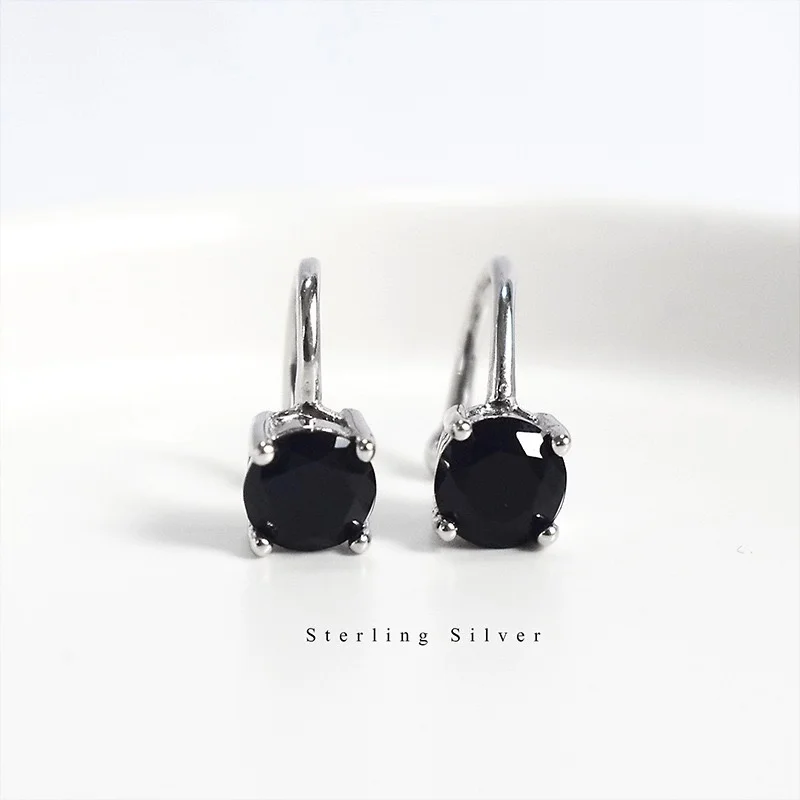 Женские серьги Клипсы из серебра 925 пробы с шестью крапанами|Серьги-клипсы| |