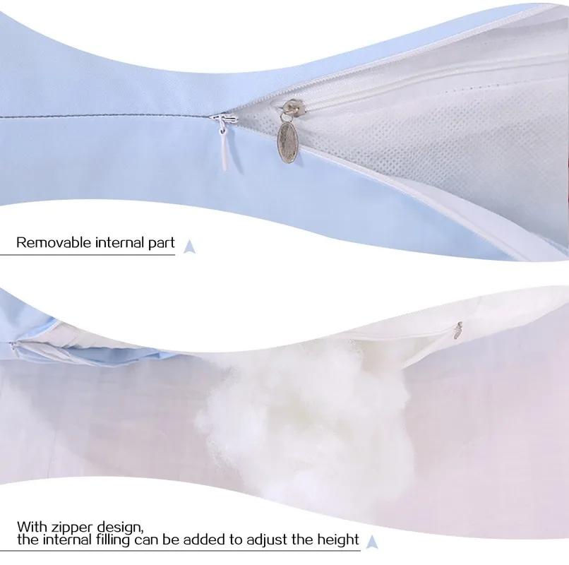 Подушка для беременных и кормящих спящий на боку женщин постельные