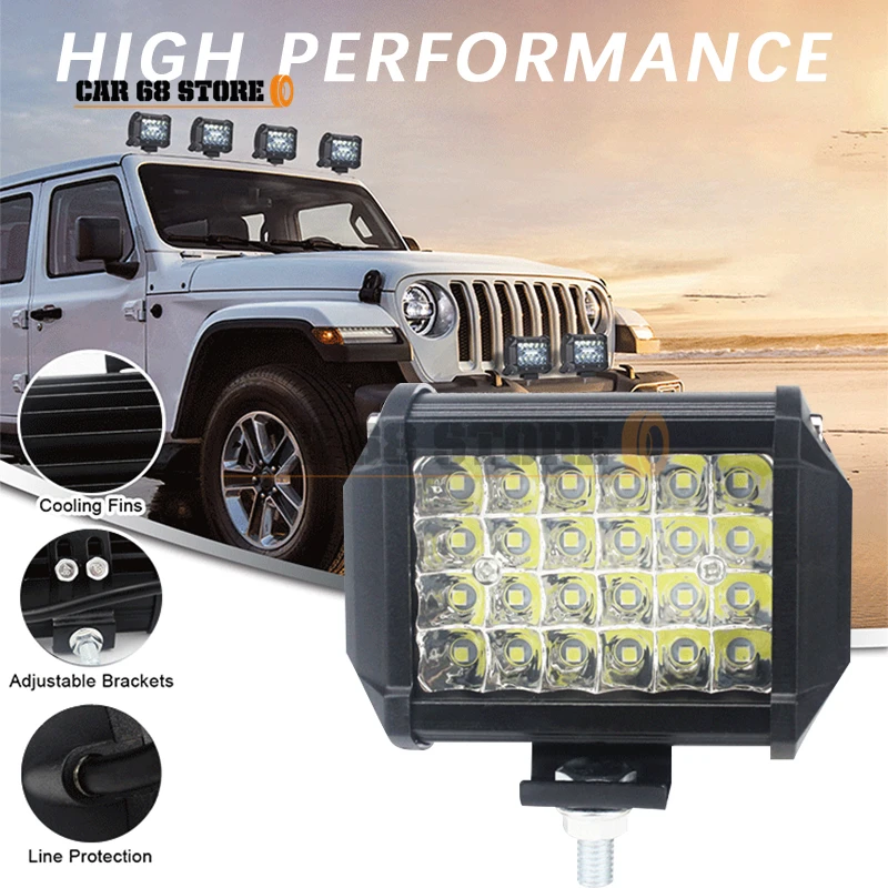 

12- 24V LED Bar Offroad Spot Combo LED Light Bar Work Light IP67 Waterproof High Quality For Truck Car SUV 4WD 4x4 Boat ATV