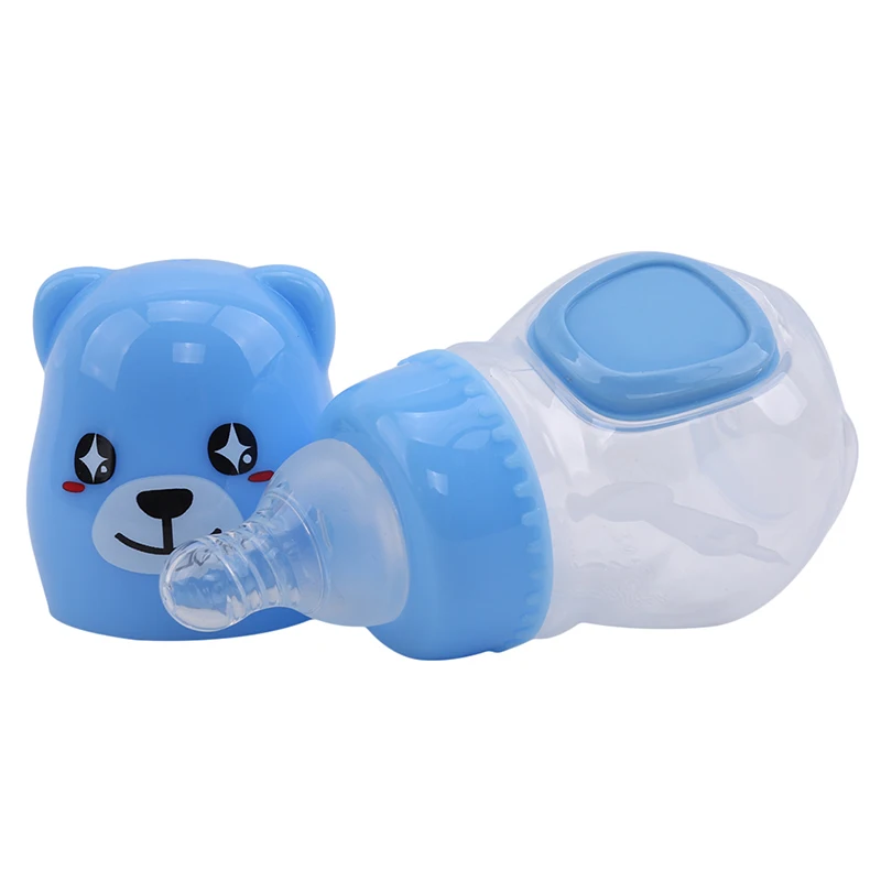 Детская мультяшная бутылка для молока с широким горлышком сока безопасная