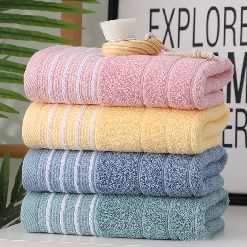 

Pure Cotton Towel Adult Washing Face Bath Household Bath Towels Thick Soft Super Absorbent Shower Towel 40x90cm Bathroom Product