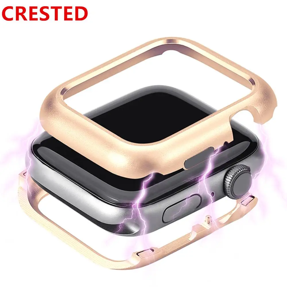 

Magnetic case cover For Apple Watch 44 mm/42mm iwatch 40mm/38mm protective bumper apple watch series 4 3 5 se 6
