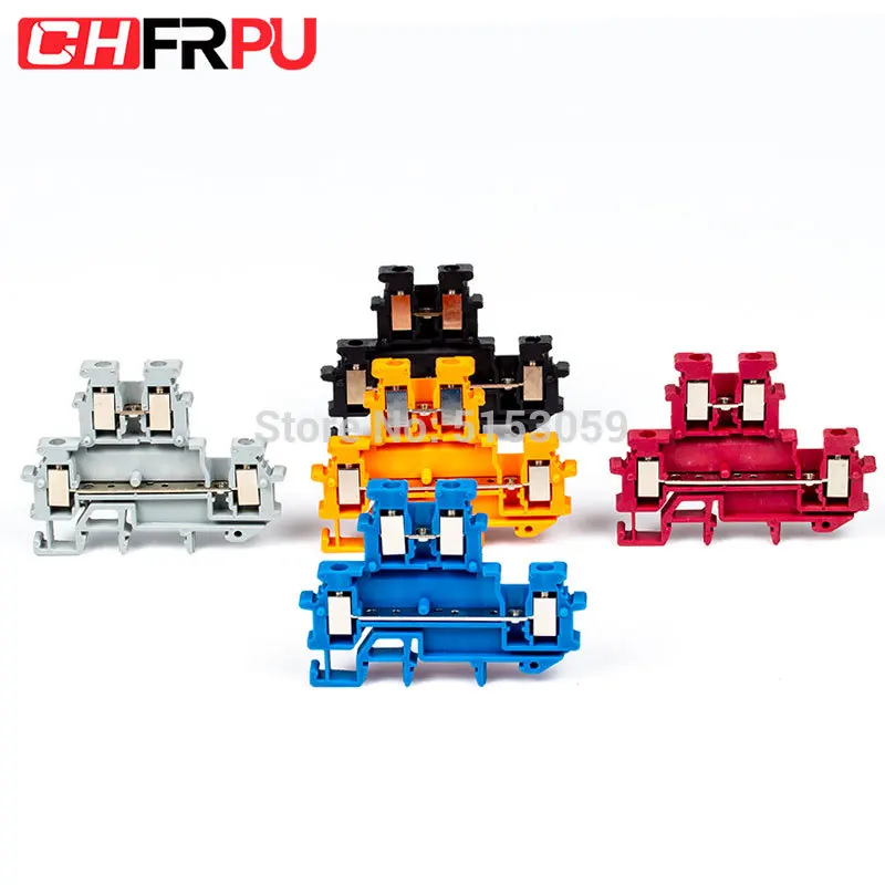 10 шт. двухслойные клеммные блоки MBKK2.5|Клеммные колодки| |