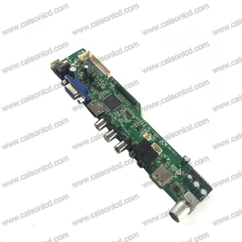 M6-V5.1 управляющая плата ЖК-телевизора поддерживает VGA AUDIO AV USB для ЖК-панели 19,5 дюймов 1600X900 LM195WD1-TLA1 TLC1 для ремонта.