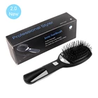 2,0 ионная электрическая расческа для волос, портативная ионная расческа для волос, сильная отрицательная ионная выпрямляющая Антистатическая Волшебная щётка для волос