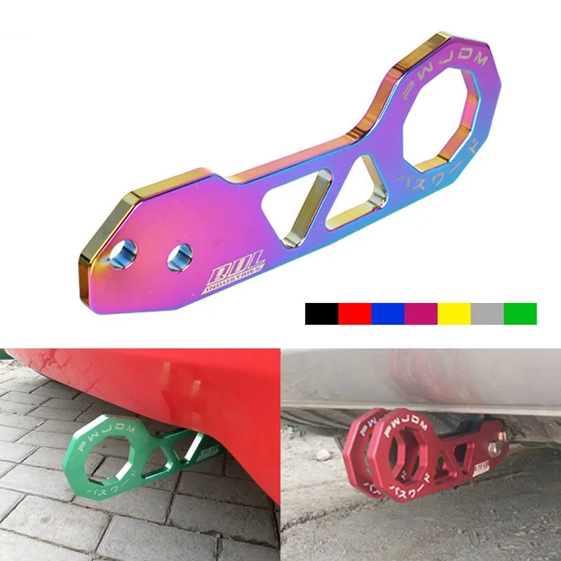 

New Hot Sale Universal Aluminum Alloy Car Auto Rear Bumper Trailer Hook Towing Tools