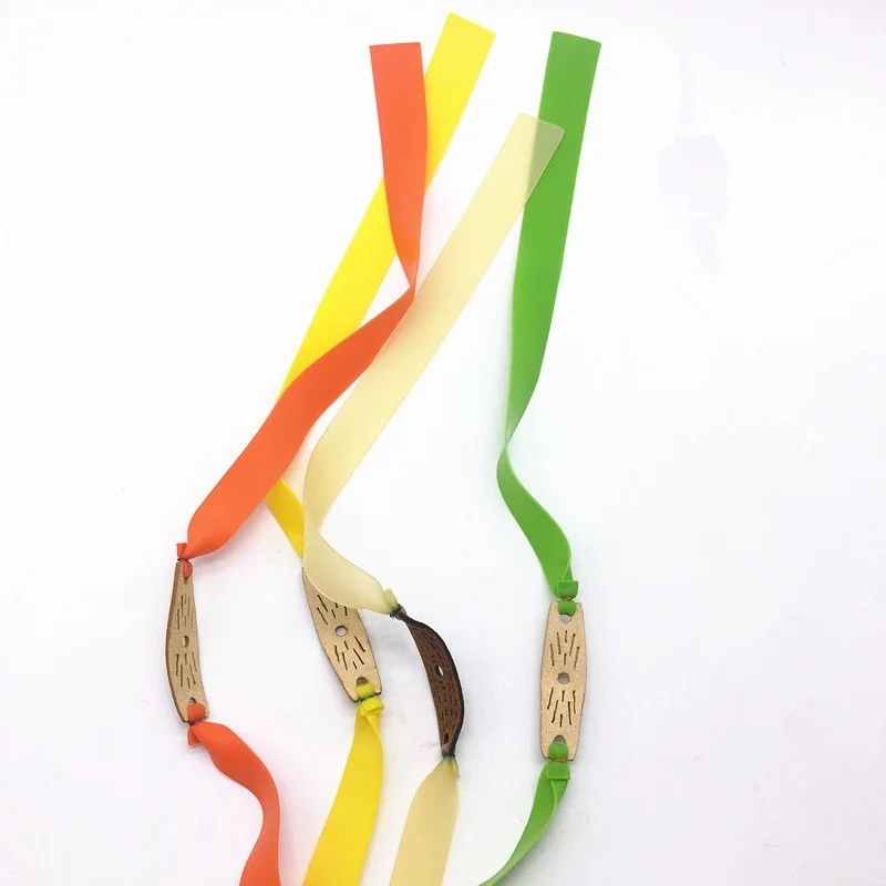 4 шт./компл. мощный эластичный плоский резиновый ремень для охоты | Спорт и