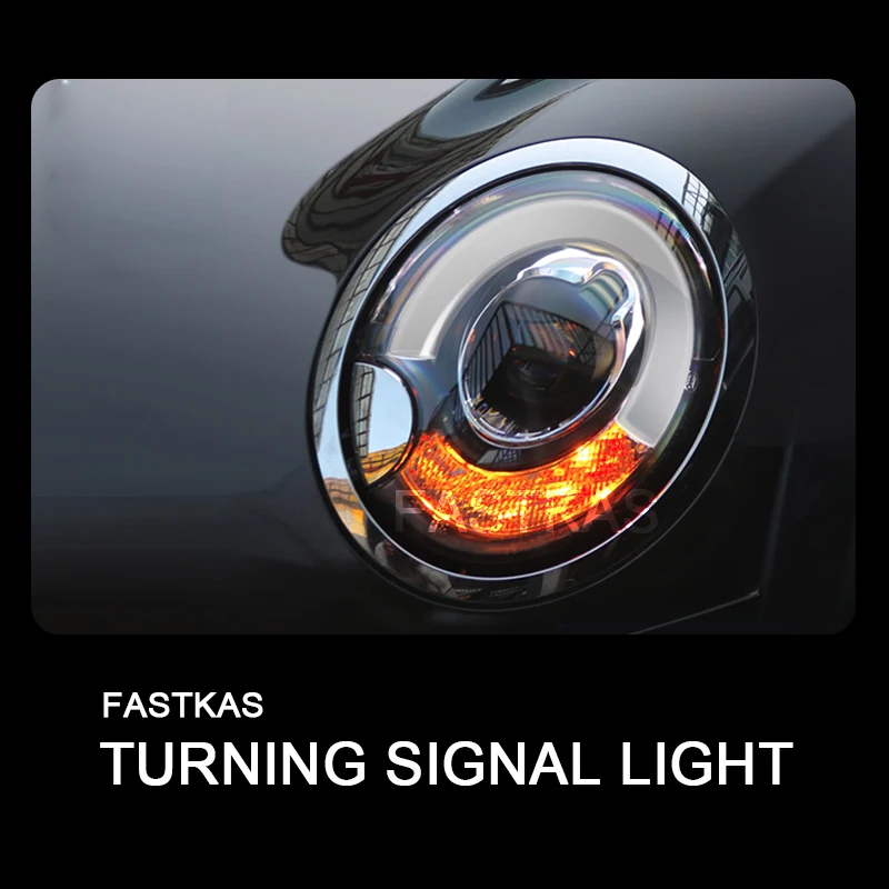 1 пара налобный светильник в сборе для MINI R56 R57 R58 R59 светодиодный дневный ходовой DRL