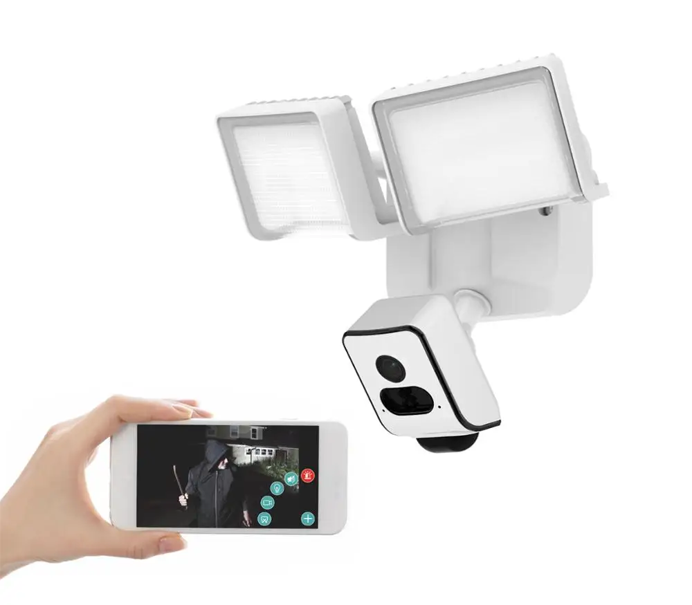 

L850T Smart Home 1080P Security Outdoor Camera Wireless WiFi with Flood Light