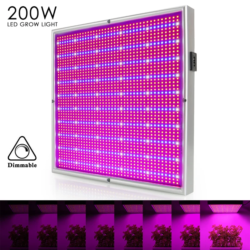 Светодиодный светильник для выращивания растений 120 Вт 1155Red + 210Blue 85 265 в|led ems lights|led