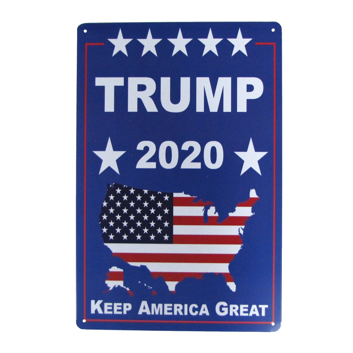 Металлический Трампа 2020 держать America Great гаражный знак магазин человек пещера KAG